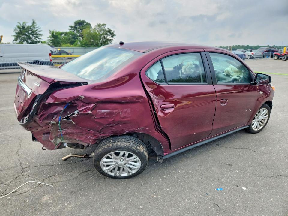 2024 Mitsubishi Mirage მანქანა იყიდება აუქციონზე, vin: ML32FUFJ1RHF18279, აუქციონის ნომერი: 67464546
