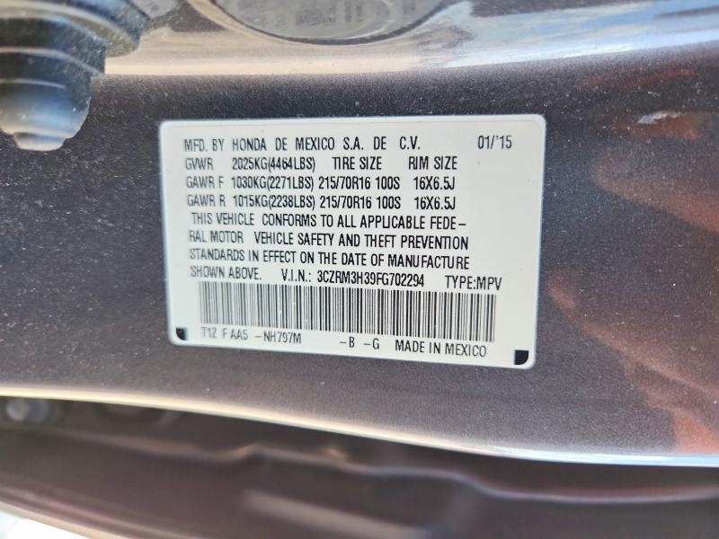 Aukcja sprzedaży 2015 Honda Cr-v, vin: 3CZRM3H39FG702294, numer aukcji: 68275246
