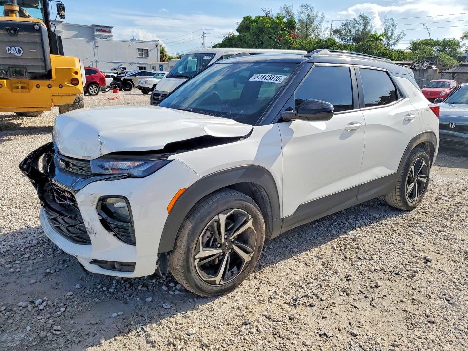 2021 Chevrolet Trailblazer მანქანა იყიდება აუქციონზე, vin: KL79MTSL6MB175056, აუქციონის ნომერი: 67449016