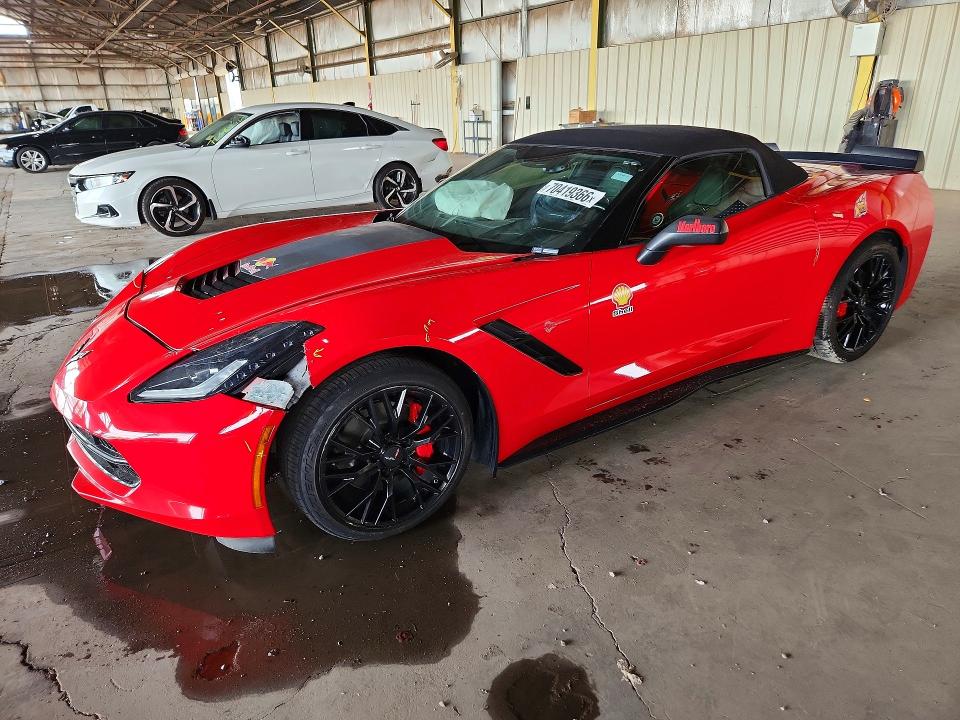 2014 Chevrolet Corvette მანქანა იყიდება აუქციონზე, vin: 1G1YD3D71E5117069, აუქციონის ნომერი: 70419366