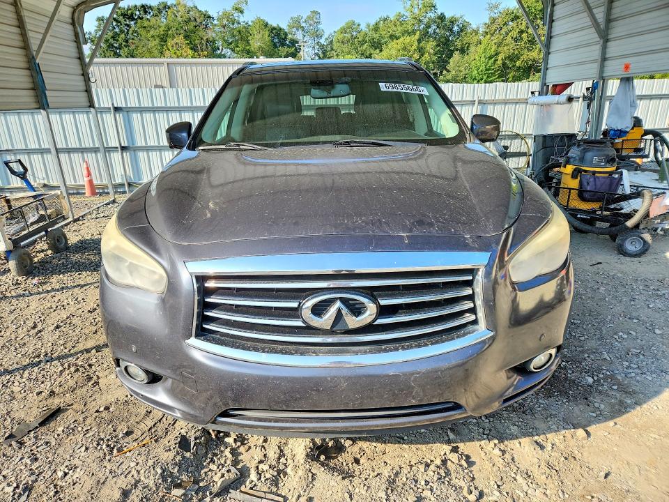 69855666 :رقم المزاد ، 5N1AL0MNXDC300825 vin ، 2013 Infiniti Jx35 مزاد بيع