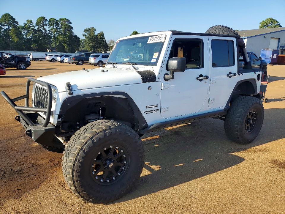 2016 Jeep Wrangler Unlimited მანქანა იყიდება აუქციონზე, vin: 1C4BJWDG0GL118672, აუქციონის ნომერი: 68341236