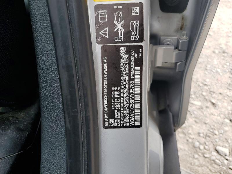 Продаж на аукціоні авто 2015 Bmw X1, vin: WBAVL1C56FVY35765, номер лоту: 69586496