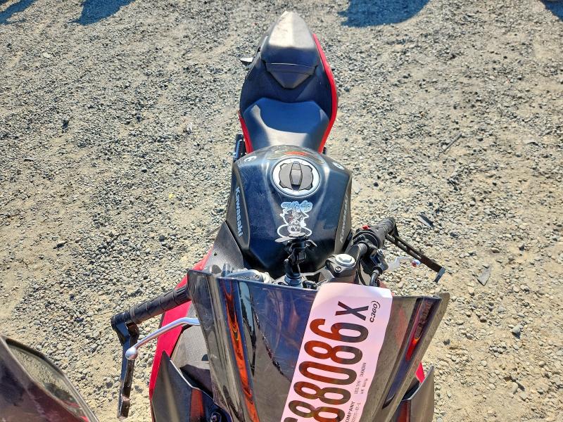 68688086 :رقم المزاد ، ML5EXGG12SDA60766 vin ، 2025 Kawasaki Ex500 مزاد بيع