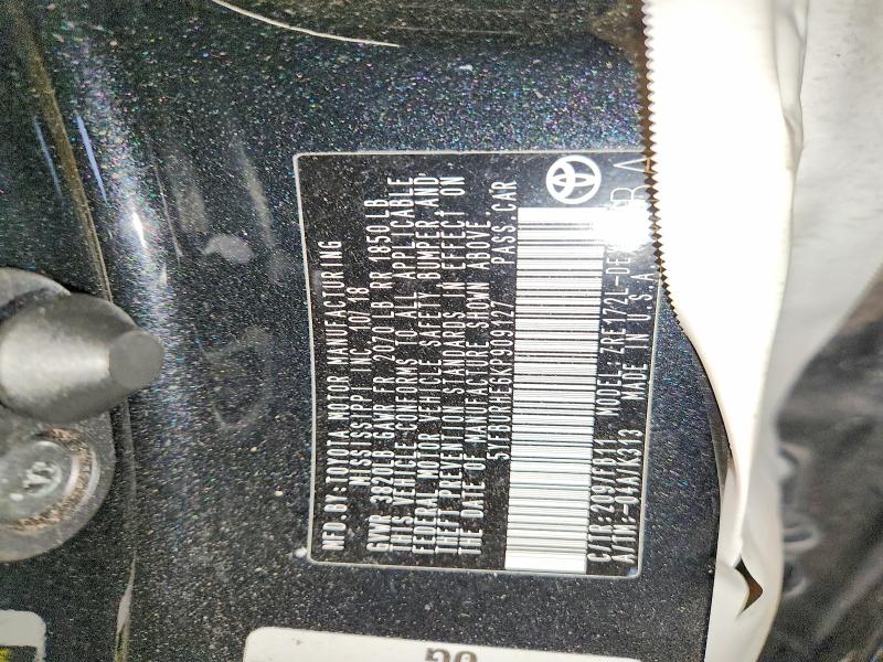 67851326 :رقم المزاد ، 5YFBURHE6KP909127 vin ، 2019 Toyota Corolla مزاد بيع