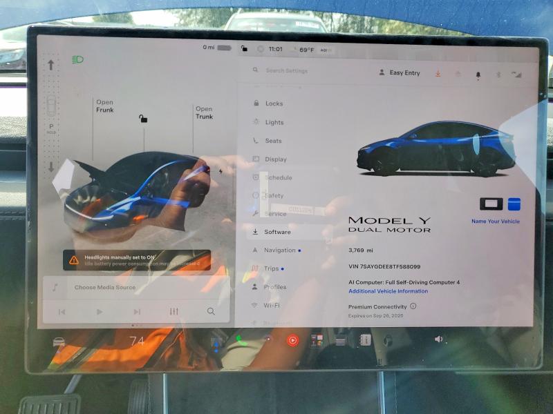 2026 Tesla Model Y მანქანა იყიდება აუქციონზე, vin: 7SAYGDEE8TF588099, აუქციონის ნომერი: 68715826