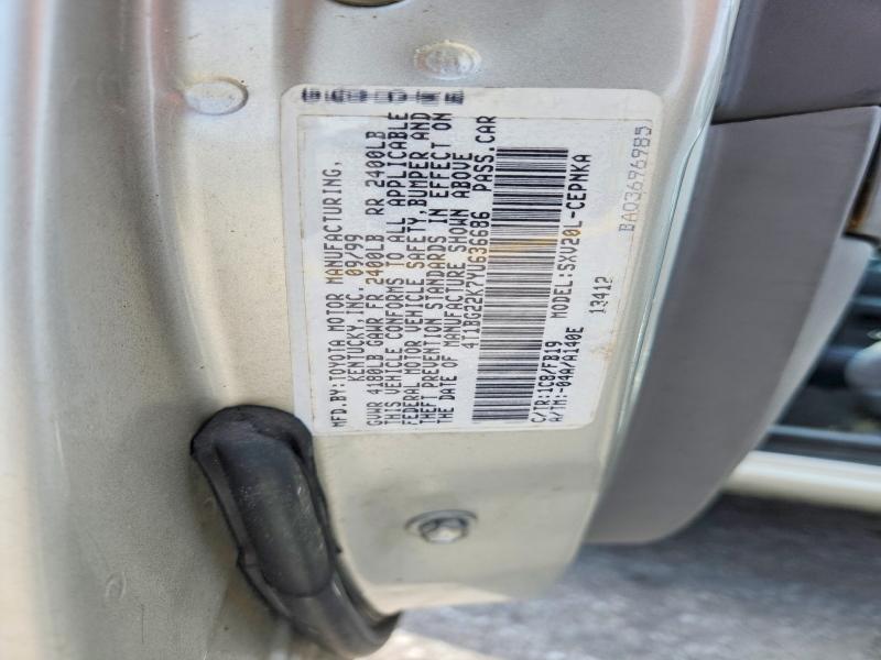 Aukcja sprzedaży 2000 Toyota Camry, vin: 4T1BG22K7YU636686, numer aukcji: 69539276