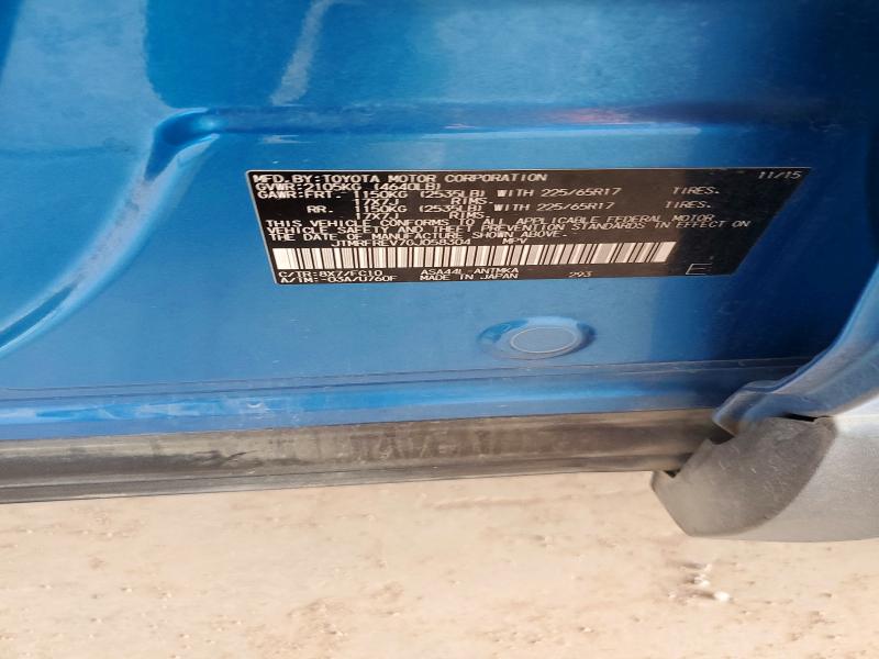 Продаж на аукціоні авто 2016 Toyota Rav4, vin: JTMRFREV7GJ058304, номер лоту: 67749916