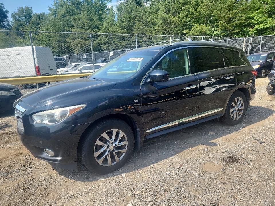 2014 Infiniti Qx60 მანქანა იყიდება აუქციონზე, vin: 5N1AL0MM0EC531032, აუქციონის ნომერი: 66929626