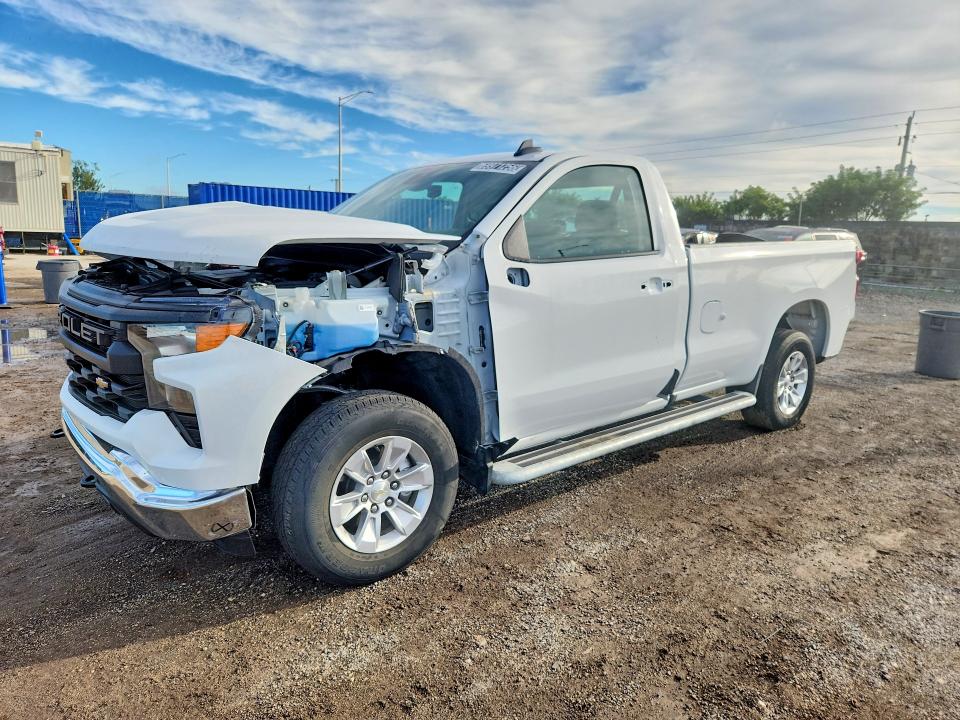 Auction sale of the 2025 Chevrolet Silverado, vin: 3GCNAAED0SG383358, lot number: 69971256
