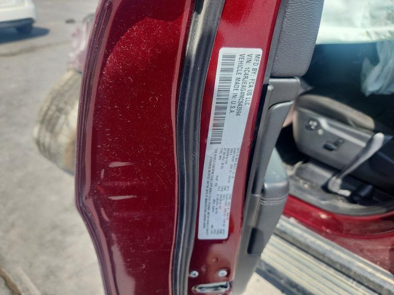69164876 :رقم المزاد ، 1C4RJEAG4MC543594 vin ، 2021 Jeep Grand Cherokee مزاد بيع