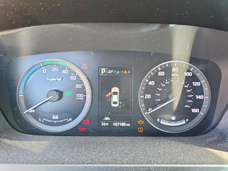 2016 Hyundai Sonata Hybrid მანქანა იყიდება აუქციონზე, vin: KMHE34L11GA033534, აუქციონის ნომერი: 67668536