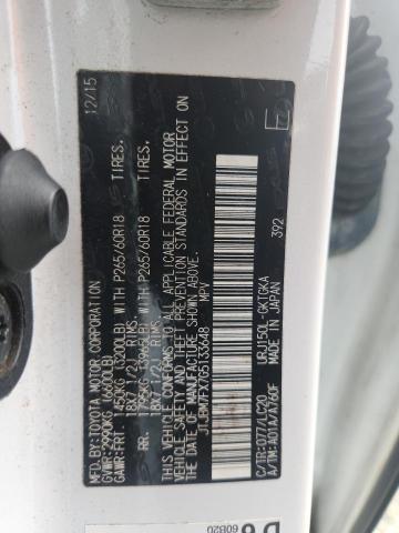 Aukcja sprzedaży 2016 Lexus Gx, vin: JTJBM7FX7G5133648, numer aukcji: 71087876