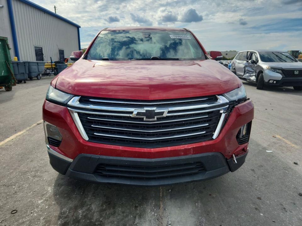 70988506 :رقم المزاد ، 1GNERGKW9NJ145827 vin ، 2022 Chevrolet Traverse مزاد بيع