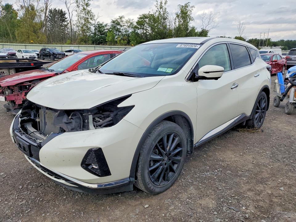 2021 Nissan Murano მანქანა იყიდება აუქციონზე, vin: 5N1AZ2CS9MC143998, აუქციონის ნომერი: 67604926