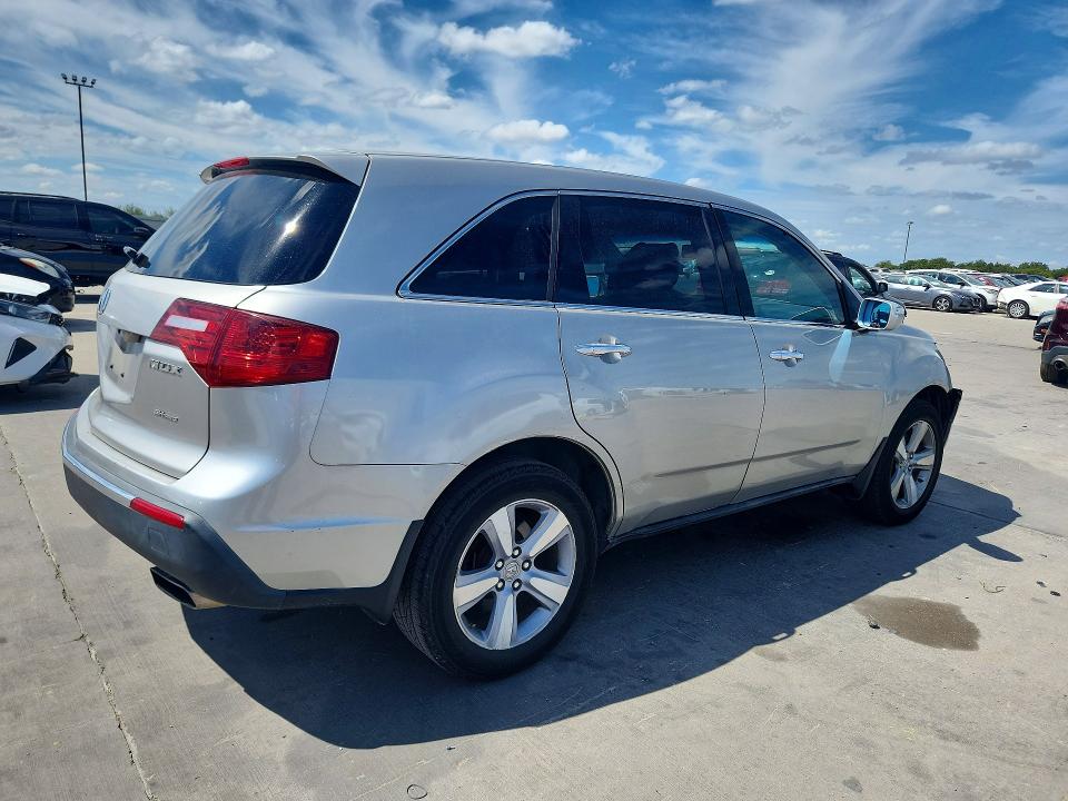 70810336 :رقم المزاد ، 2HNYD2H2XAH529729 vin ، 2010 Acura Mdx مزاد بيع