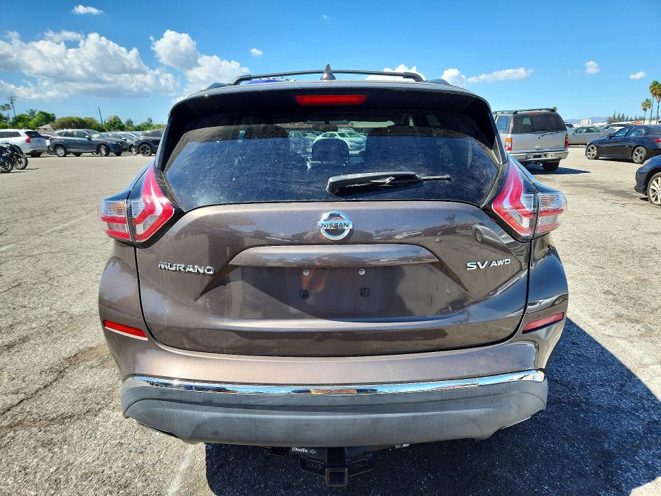Продажа на аукционе авто 2017 Nissan Murano, vin: 5N1AZ2MHXHN120243, номер лота: 70884296