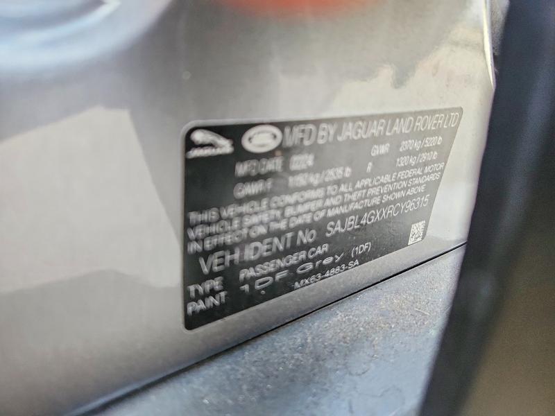 Продаж на аукціоні авто 2024 Jaguar Xf, vin: SAJBL4GXXRCY96315, номер лоту: 68196886