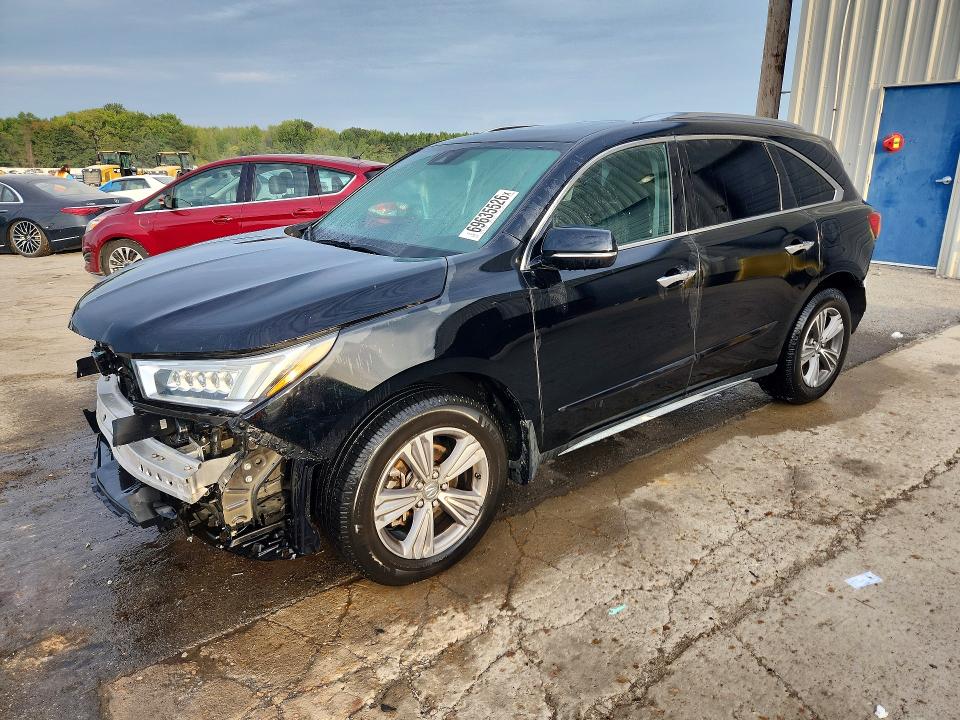 2019 Acura Mdx მანქანა იყიდება აუქციონზე, vin: 5J8YD4H38KL037359, აუქციონის ნომერი: 69635526