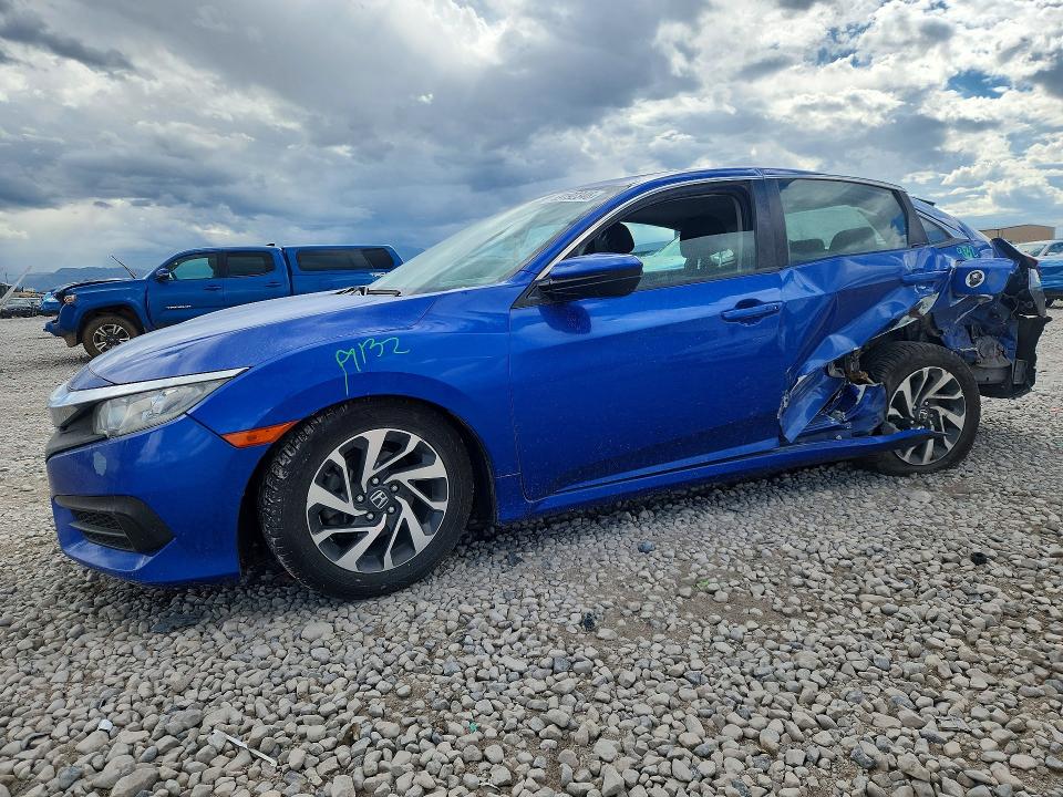 2018 Honda Civic მანქანა იყიდება აუქციონზე, vin: 19XFC2F72JE018431, აუქციონის ნომერი: 69192346