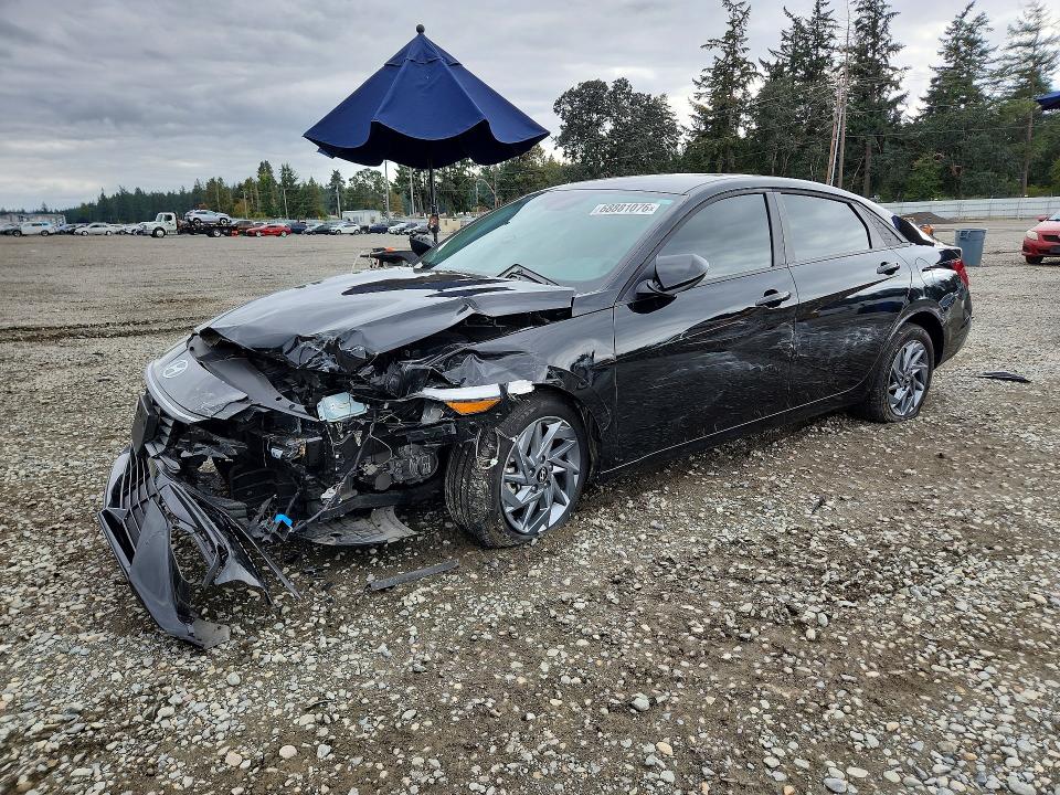 2025 Hyundai Elantra Hybrid მანქანა იყიდება აუქციონზე, vin: KMHLM4DJ9SU160624, აუქციონის ნომერი: 68881076