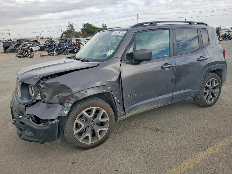 2018 Jeep Renegade მანქანა იყიდება აუქციონზე, vin: ZACCJABB2JPG75956, აუქციონის ნომერი: 70815176