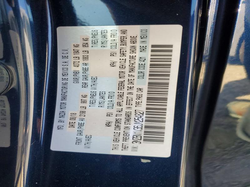 2018 Mazda 3 მანქანა იყიდება აუქციონზე, vin: 3MZBN1V36JM254827, აუქციონის ნომერი: 68688016