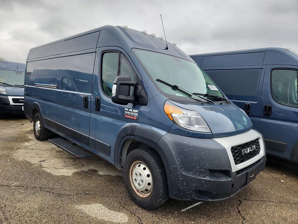 2020 Ram Promaster 3500 მანქანა იყიდება აუქციონზე, vin: 3C6URVJG4LE112819, აუქციონის ნომერი: 69505416
