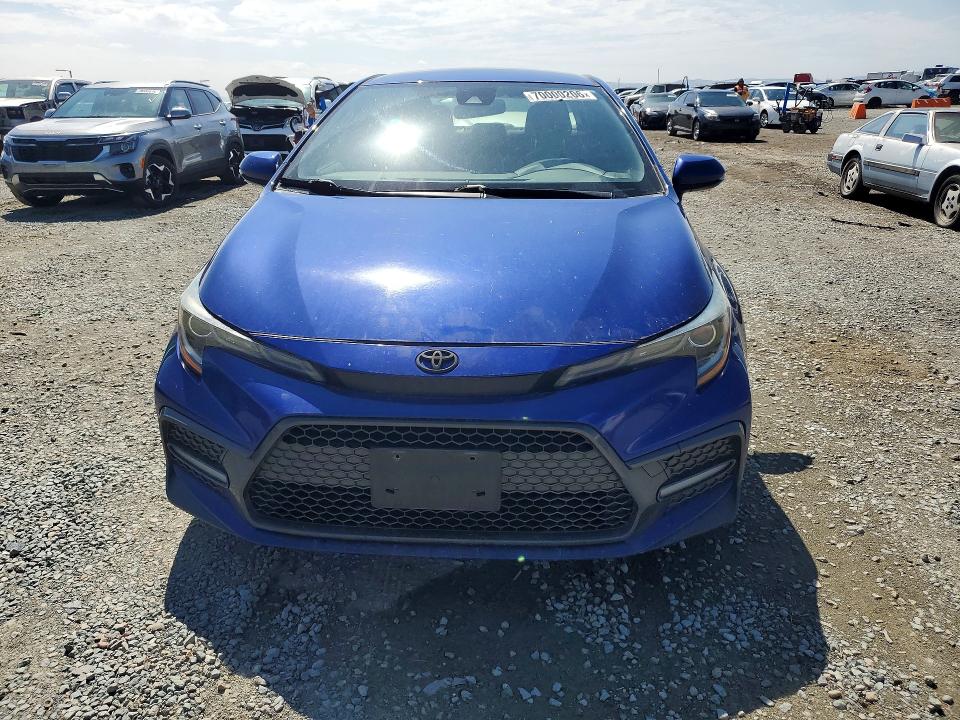 70000206 :رقم المزاد ، JTDS4RCE3LJ050754 vin ، 2020 Toyota Corolla مزاد بيع