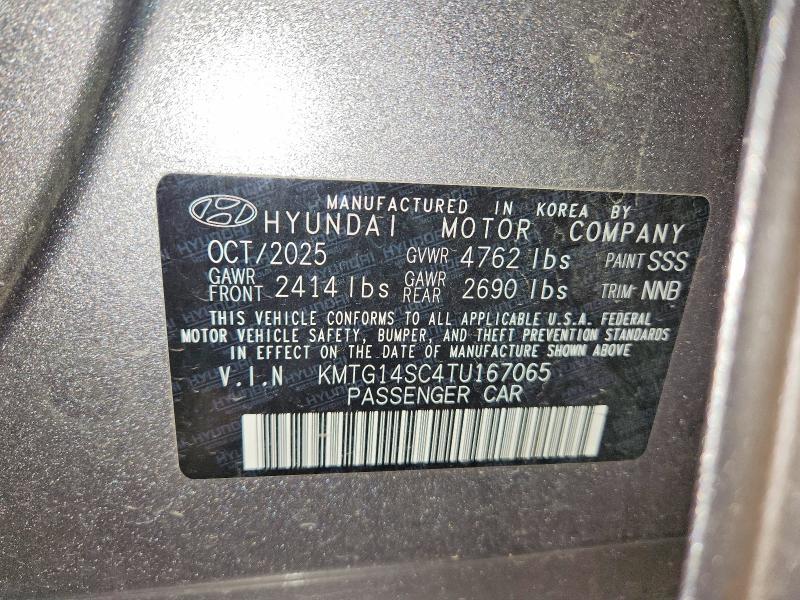 Продаж на аукціоні авто 2026 Genesis G70, vin: KMTG14SC4TU167065, номер лоту: 70597506