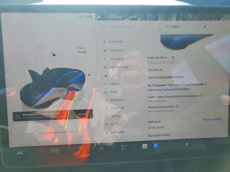 67700516 :رقم المزاد ، 5YJ3E1EC6PF515250 vin ، 2023 Tesla Model 3 مزاد بيع