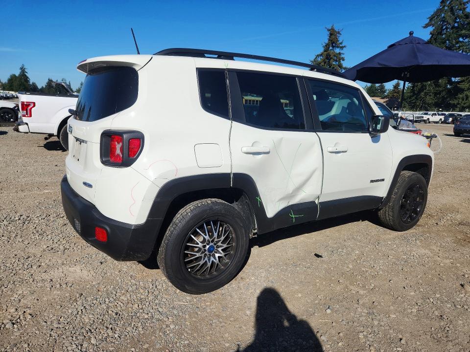 70642766 :رقم المزاد ، ZACNJDB15NPN78903 vin ، 2022 Jeep Renegade مزاد بيع