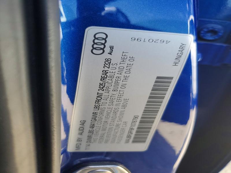 Aukcja sprzedaży 2015 Audi S3, vin: WAUBFGFF9F1078790, numer aukcji: 67175756