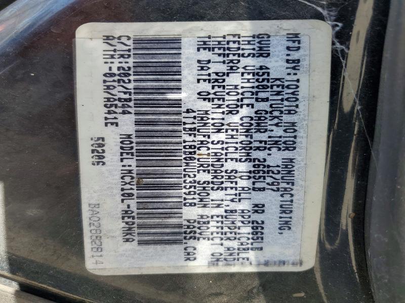 68692146 :رقم المزاد ، 4T1BF18B0WU235918 vin ، 1998 Toyota Avalon مزاد بيع