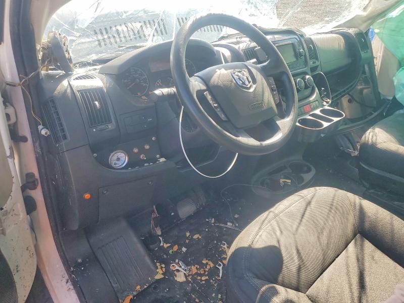 68009596 :رقم المزاد ، 3C7WRVFG7KE564923 vin ، 2019 Ram Promaster 3500 مزاد بيع