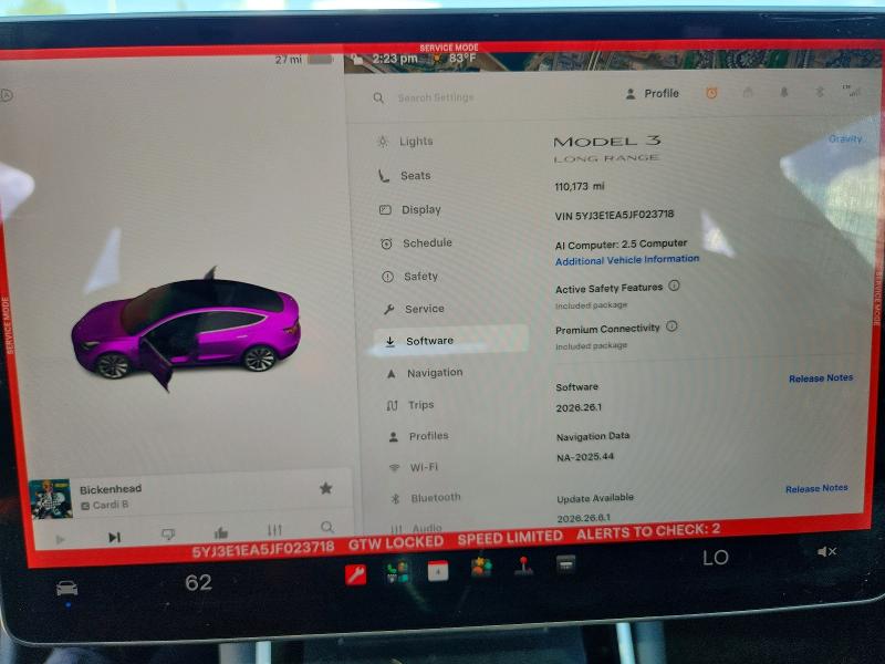 Aukcja sprzedaży 2018 Tesla Model 3, vin: 5YJ3E1EA5JF023718, numer aukcji: 67697006