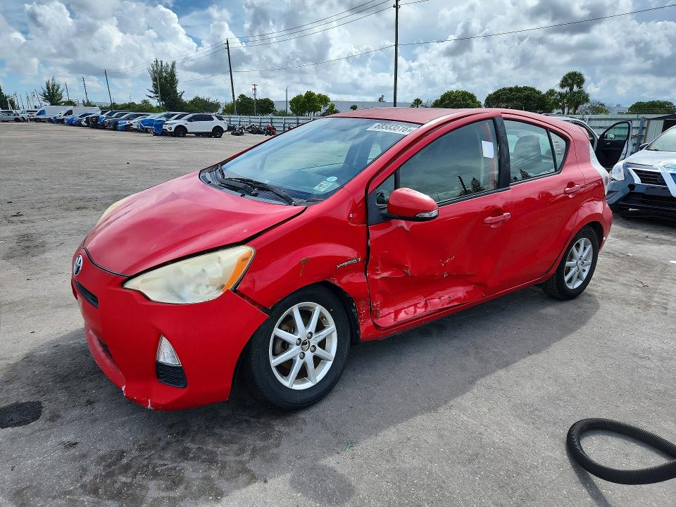Aukcja sprzedaży 2012 Toyota Prius C, vin: JTDKDTB30C1502012, numer aukcji: 68583516