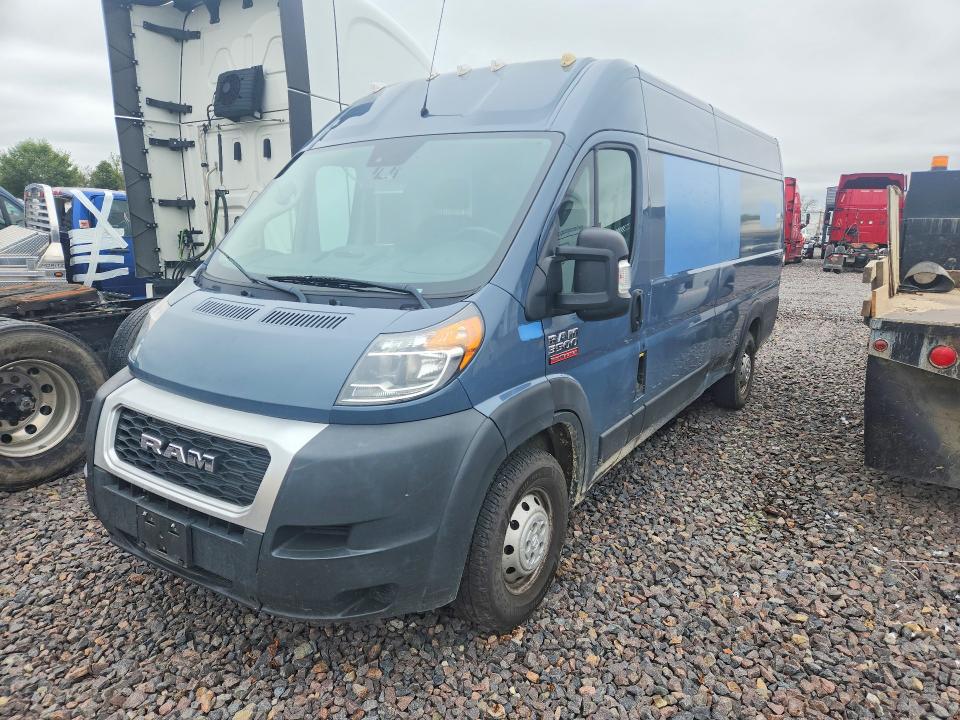 2021 Ram Promaster 3500 მანქანა იყიდება აუქციონზე, vin: 3C6MRVJG6ME536360, აუქციონის ნომერი: 69055336