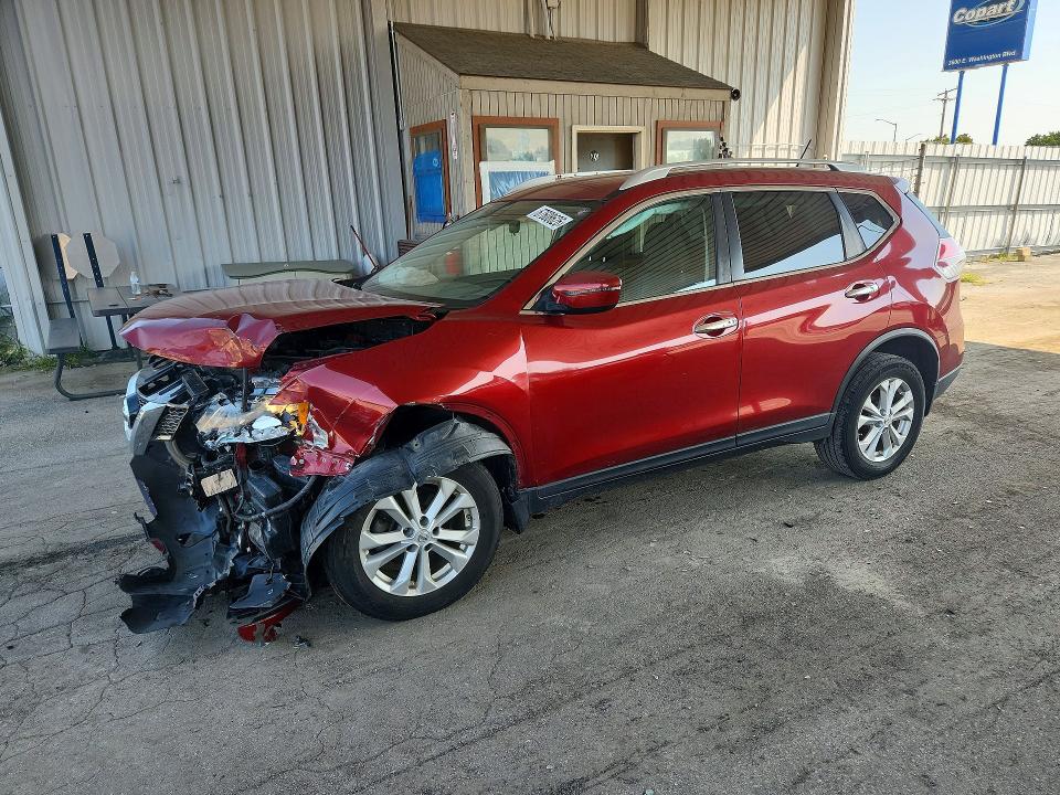 2016 Nissan Rogue მანქანა იყიდება აუქციონზე, vin: KNMAT2MVXGP630736, აუქციონის ნომერი: 67608626