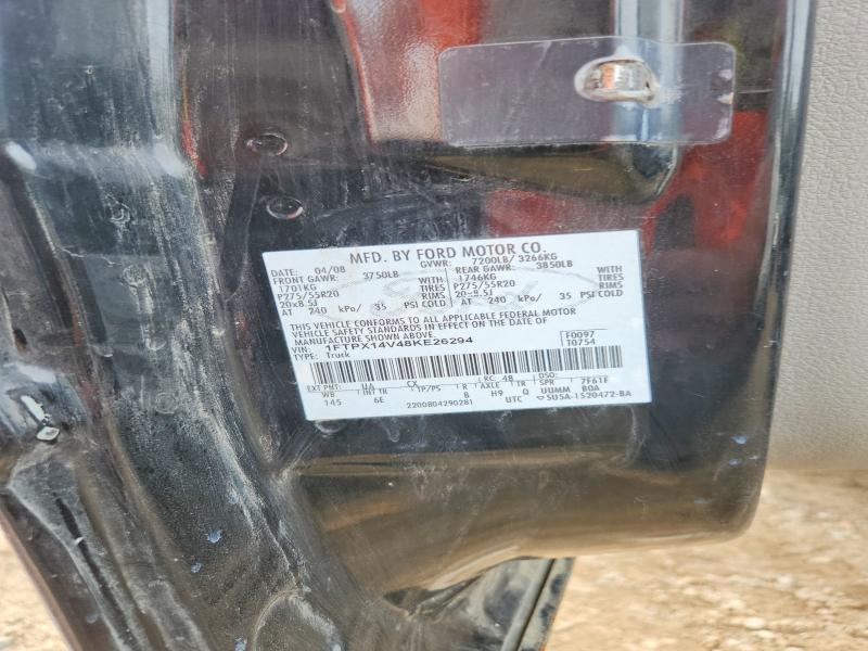 Aukcja sprzedaży 2008 Ford F150, vin: 1FTPX14V48KE26294, numer aukcji: 69719136