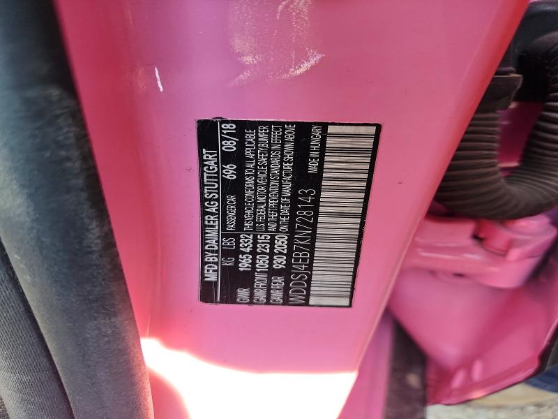 Продажа на аукционе авто 2019 Mercedes-benz Cla, vin: WDDSJ4EB7KN728143, номер лота: 63510186