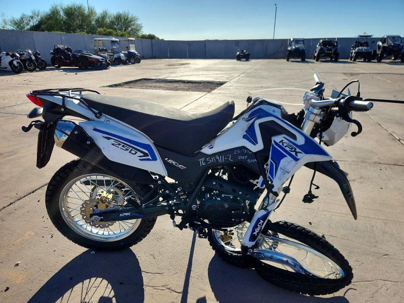 2024 American Motors Kpx 250 მანქანა იყიდება აუქციონზე, vin: LXAUS1P36RX000085, აუქციონის ნომერი: 70553726