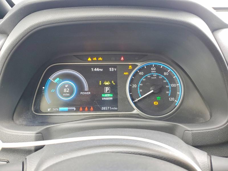 2022 Nissan Leaf მანქანა იყიდება აუქციონზე, vin: 1N4AZ1CV8NC555037, აუქციონის ნომერი: 70358526