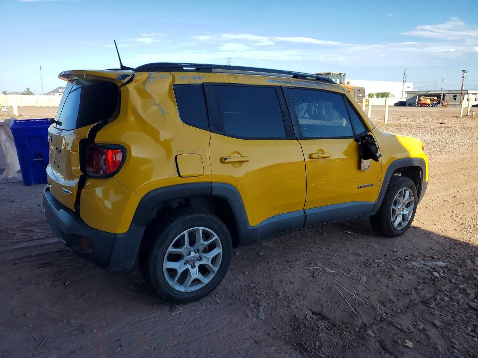 2018 Jeep Renegade მანქანა იყიდება აუქციონზე, vin: ZACCJBBB6JPH38224, აუქციონის ნომერი: 68617746