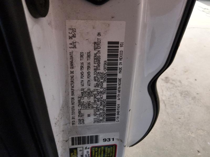 Aukcja sprzedaży 2023 Toyota Tacoma, vin: 3TYRX5GN7PT082452, numer aukcji: 69436516