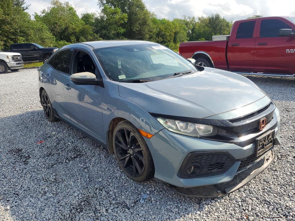 67883376 :رقم المزاد ، SHHFK7H42KU228881 vin ، 2019 Honda Civic مزاد بيع