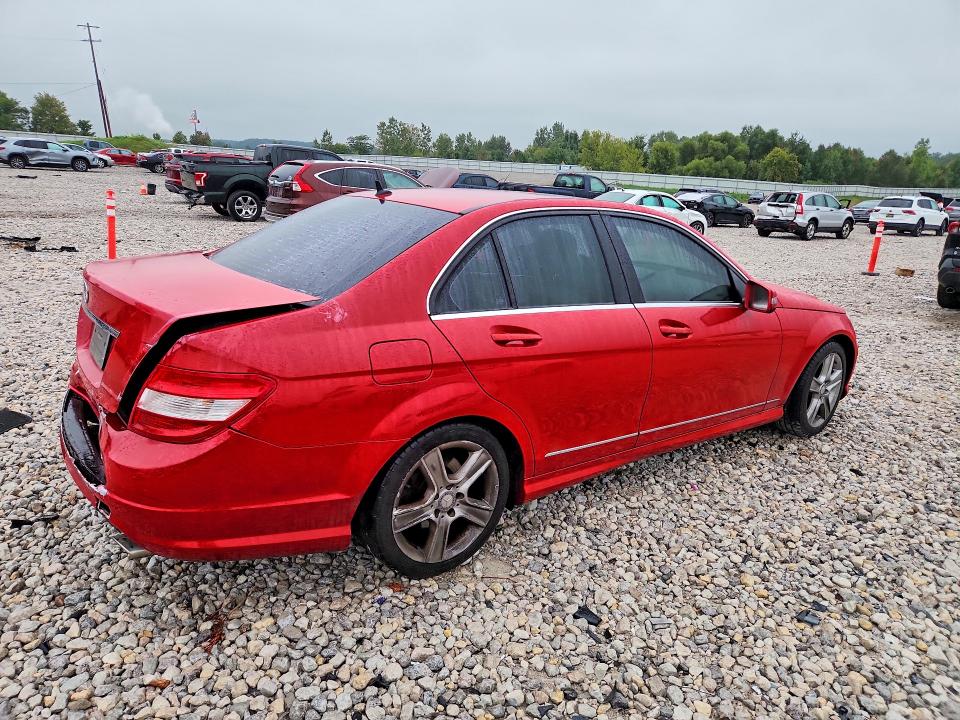 2010 Mercedes-benz C მანქანა იყიდება აუქციონზე, vin: WDDGF5EB8AR098959, აუქციონის ნომერი: 69141286
