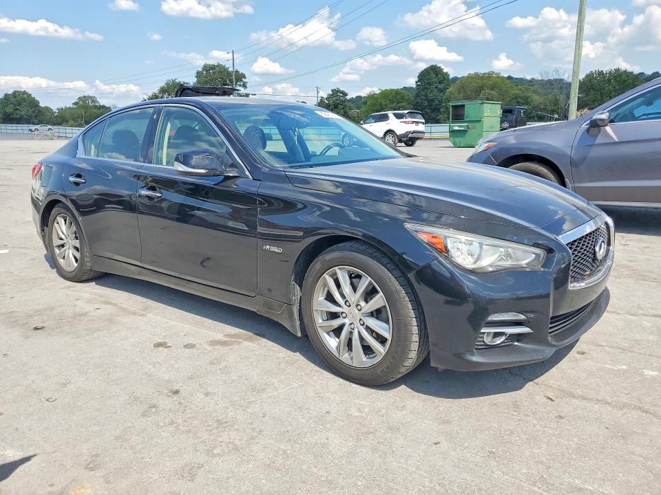 2014 Infiniti Q50 Hybrid მანქანა იყიდება აუქციონზე, vin: JN1AV7AR2EM702089, აუქციონის ნომერი: 67437276