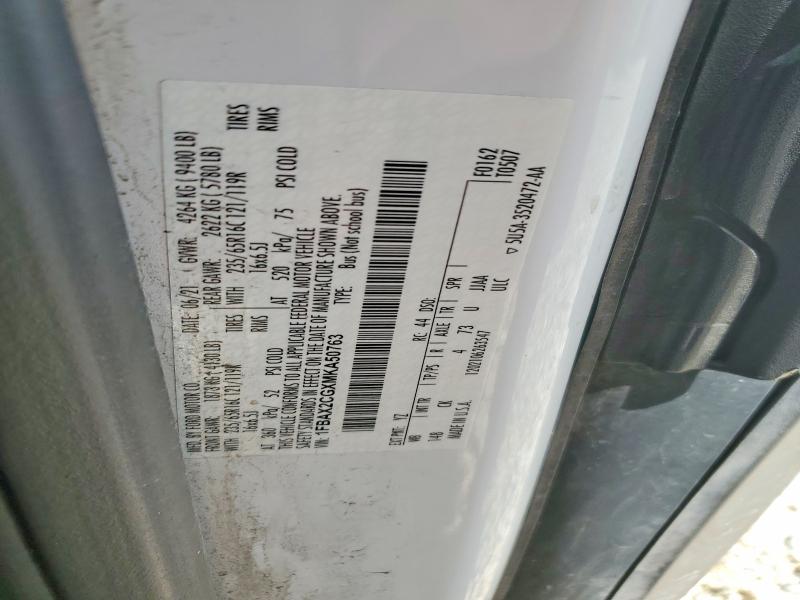Продаж на аукціоні авто 2021 Ford Transit, vin: 1FBAX2CGXMKA50763, номер лоту: 69509796