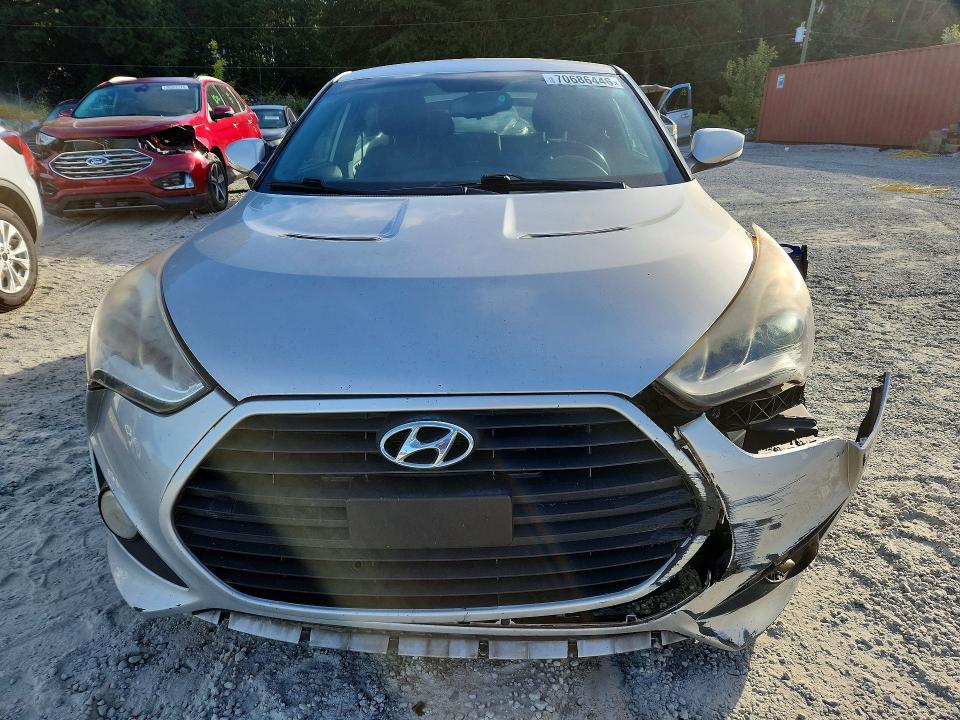 2014 Hyundai Veloster მანქანა იყიდება აუქციონზე, vin: KMHTC6AE6EU186494, აუქციონის ნომერი: 70686446